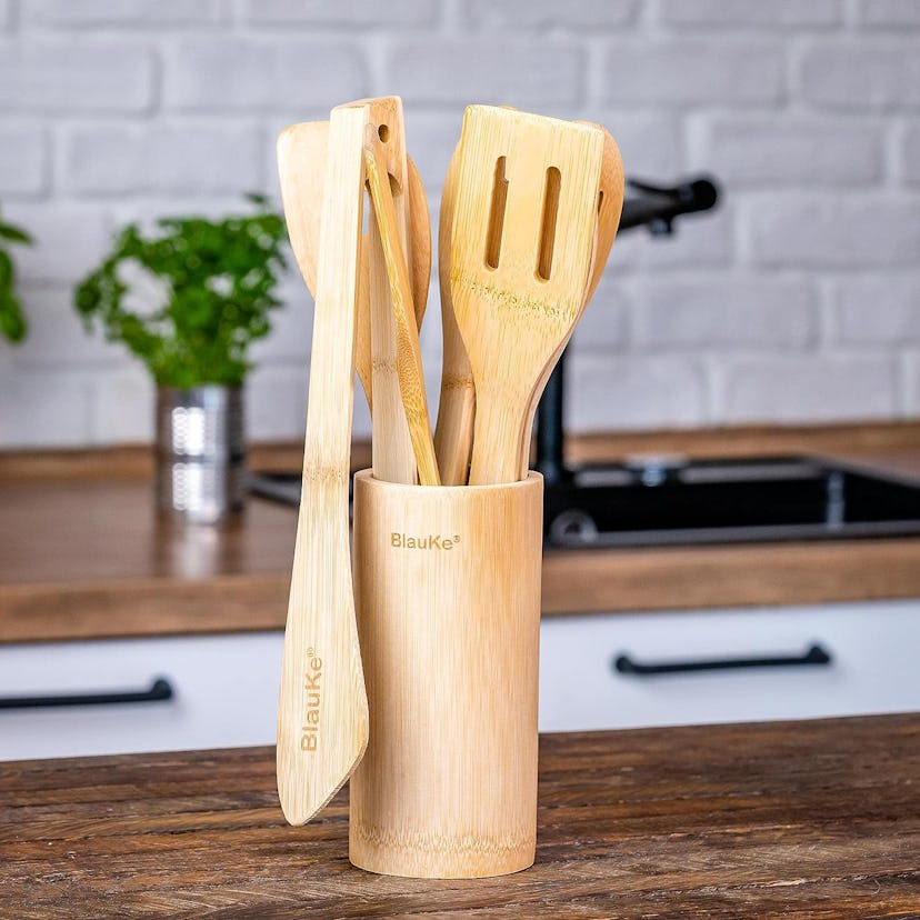 BlauKe Wooden Utensils (8-Pack)