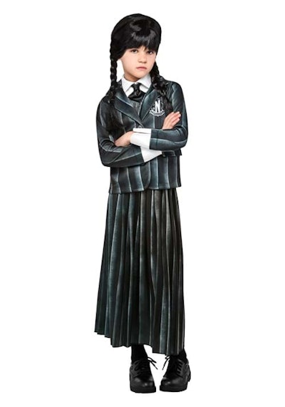 Wednesday Nevermore Academy Uniform Costume for Girls