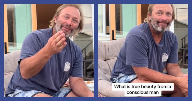 This husband and girl dad is calling B.S. on the patriarchal beauty standards that women are inunda...