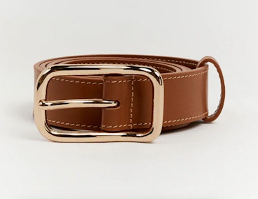 dissh Brown Leather Belt