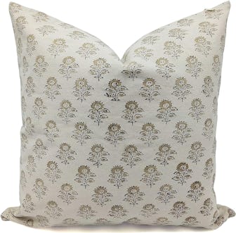 Fabritual Thick Cotton Throw Pillow Cover
