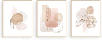 ASTRDECOR - Set of 3 Abstract Art Prints