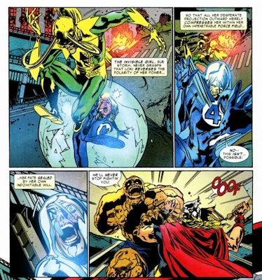Loki vs the Fantastic Four