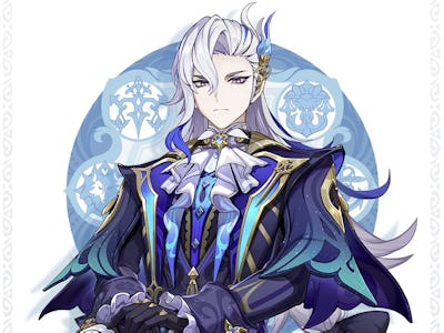 Neuvillette Genshin Impact 4.0 Nghệ thuật chính thức