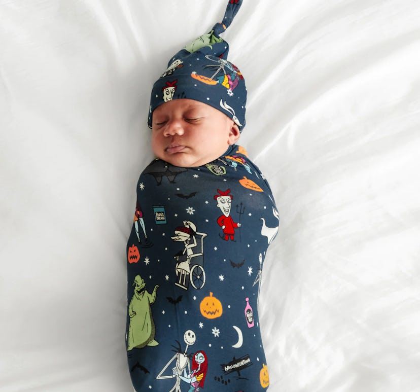 Jack Skellington & Friends Swaddle & Hat Set