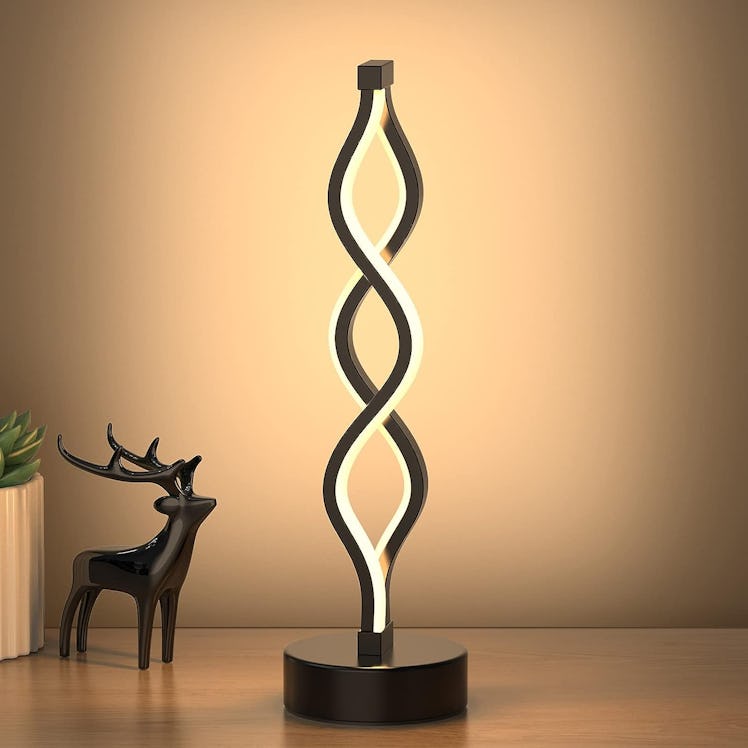 NUÜR Infinity Spiral LED Table Lamp