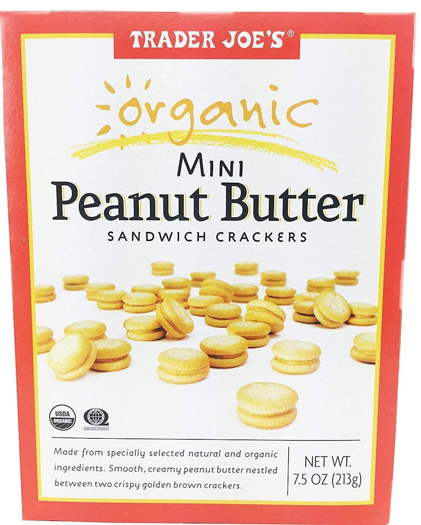 Trader Joe's Organic Mini Peanut Butter Sandwich Crackers