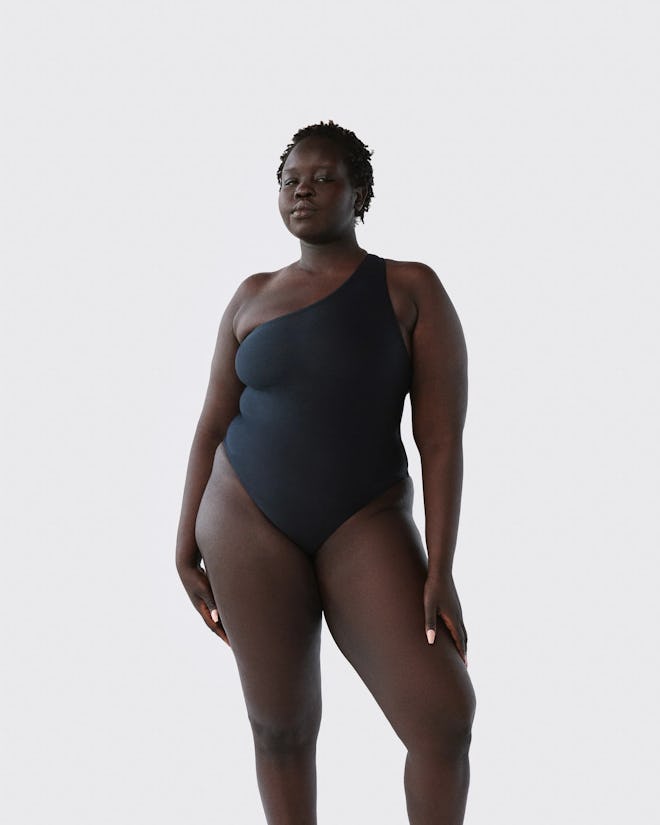 Bamboo Hoop One-Piece Swimsuit