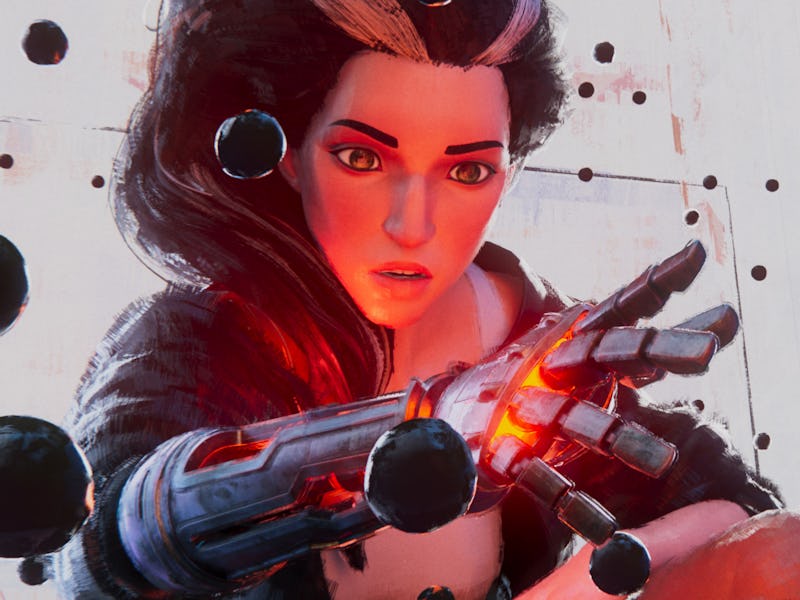 Lola in a scene from the "STAR WARS: VISIONS, Volume 2” short by El Guiri, “SITH”