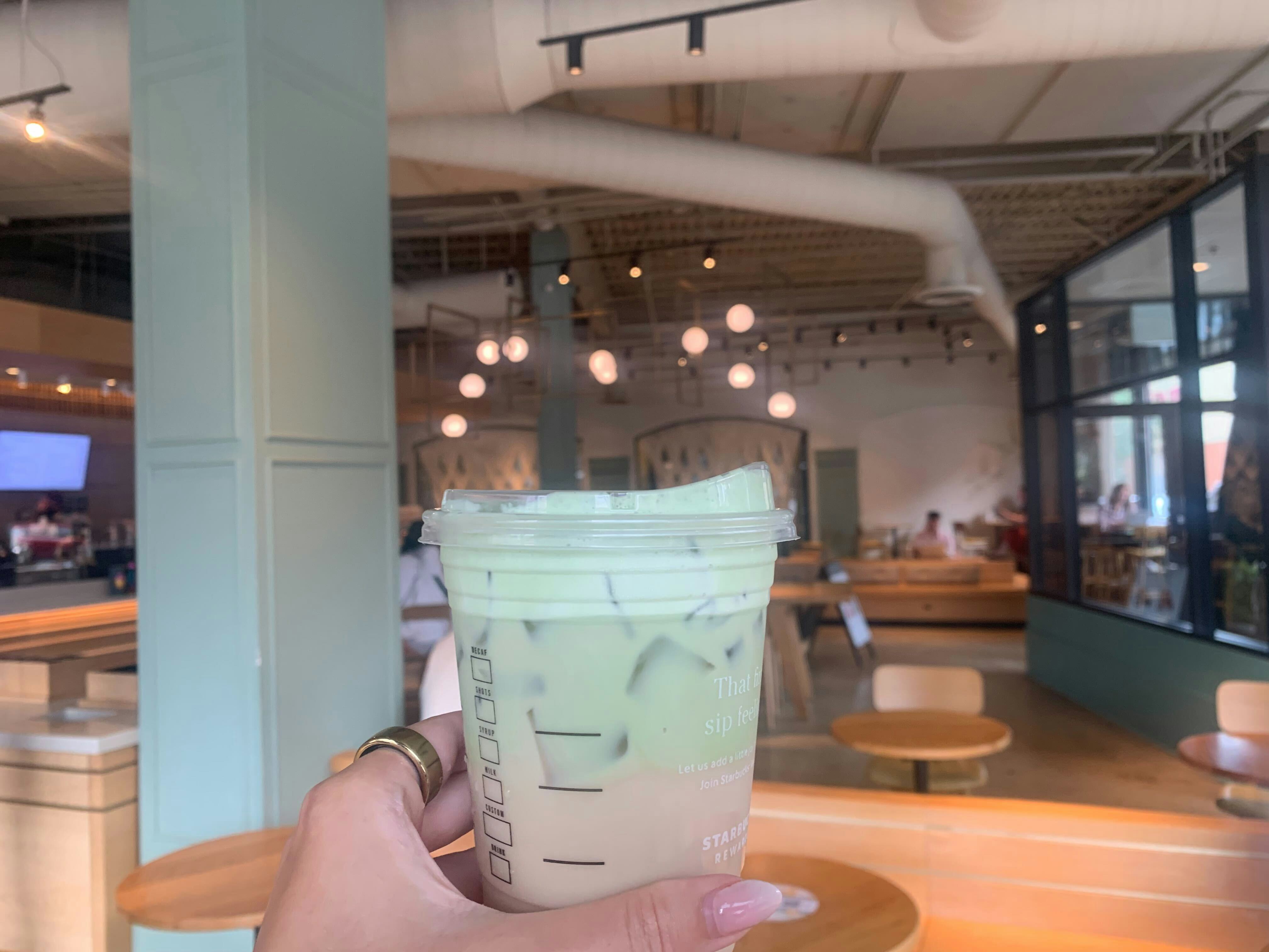 I Tried Starbucks’ Iced Chai Latte With Matcha Cream Cold Foam