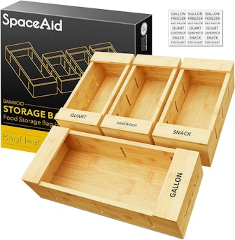  SpaceAid Bag Storage Organizer (4-Pack)