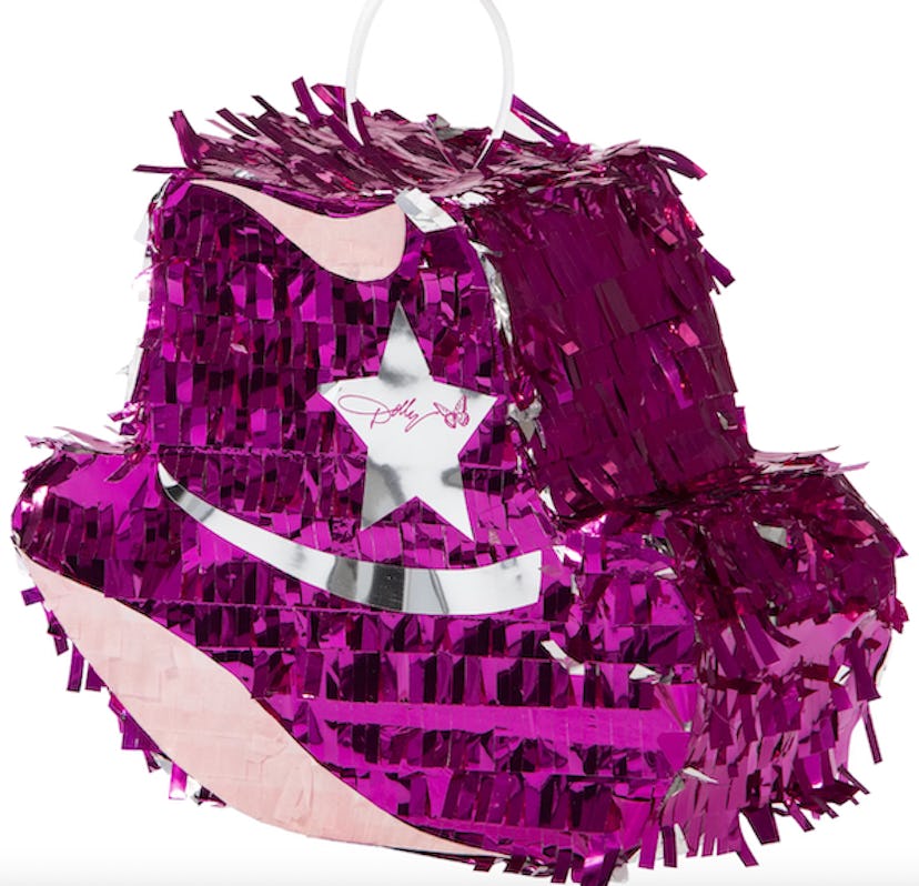 Dolly Parton Pink Cowboy Hat Party Pinata