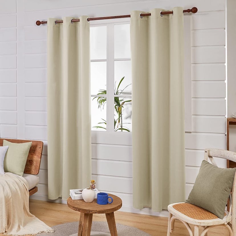 Deconovo Room Darkening Curtains (2-Panels)