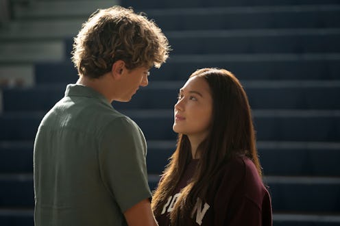 Gavin Casalegno (Jeremiah) and Lola Tung (Belly) in 'The Summer I Turned Pretty' Season 2, via Prime...