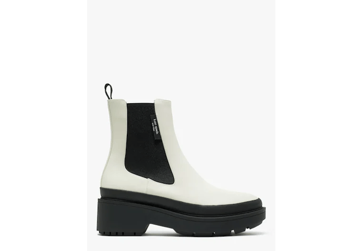 kate spade white boots