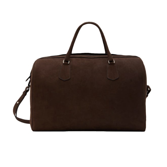 The Row Iowa Suede Holdall