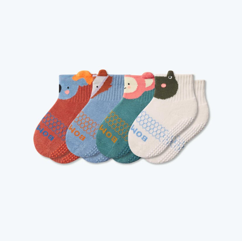 Toddler Forest Friends Calf Sock (4-Pack)