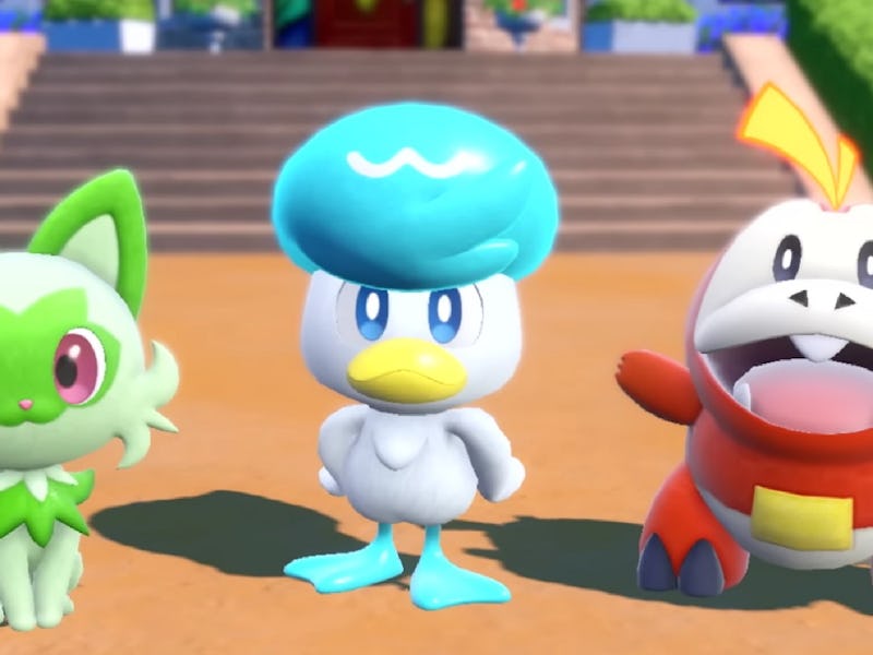 Pokémon Scarlet and Violet startes
