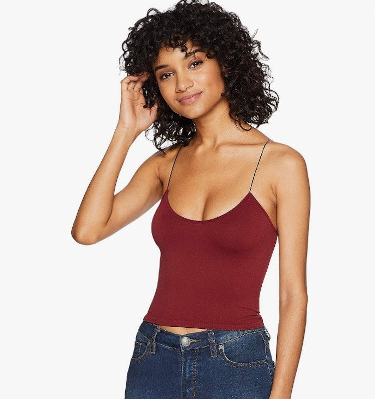 Free People Slim  Seamless Crop Cami