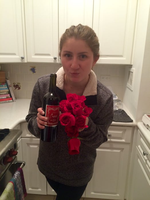 My Bachelor watch party with Kelsey.