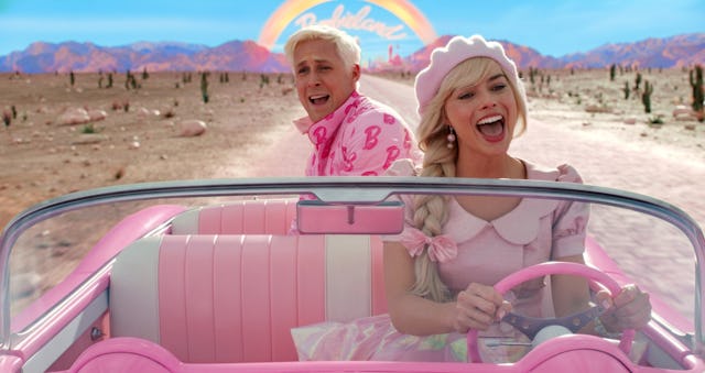 Ryan Gosling and Margot Robbie star in this summer's hit blockbuster, 'Barbie.'
