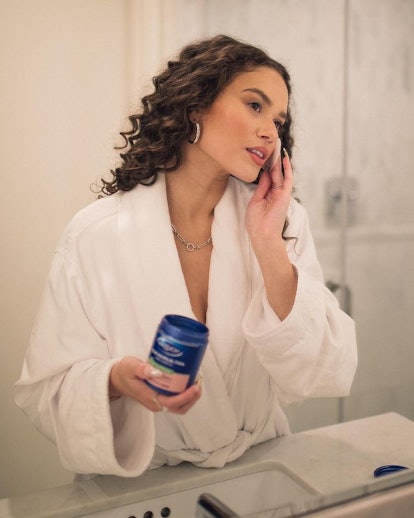 Madison Pettis' skin care routine is simple and often begins with Noxzema's Blemish Pads. 
