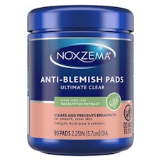 Madison Pettis' skin care routine includes Noxzema Blemish Pads. 