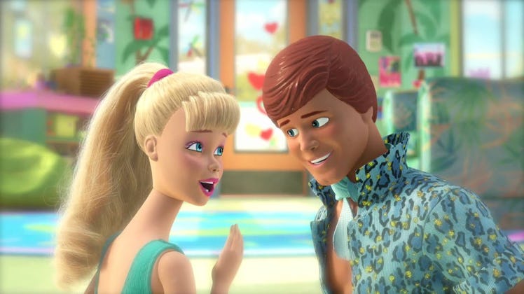 Barbie and Ken in 'Toy Story 3.'