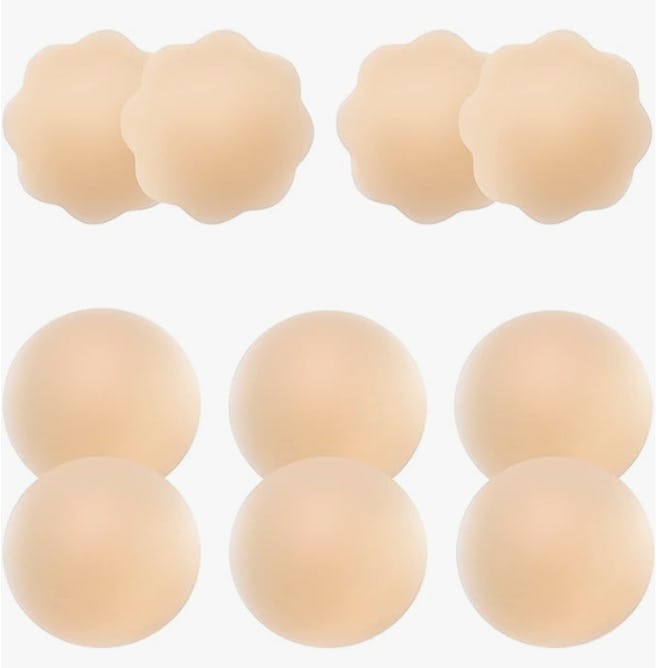 AMFLOWER Silicone Nipple Covers (5 Pairs)