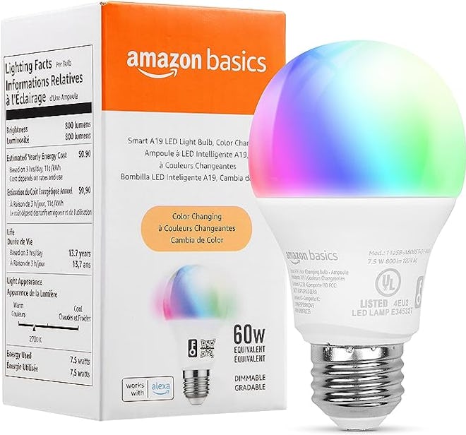 Amazon Basics Smart Lightbulb