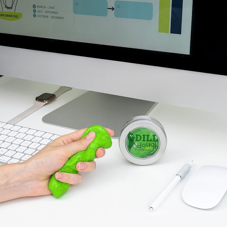 Gears Out Dill Dough Stress Reliever Putty
