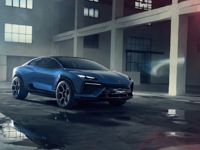 Lamborghini Lanzador EV concept leaked image