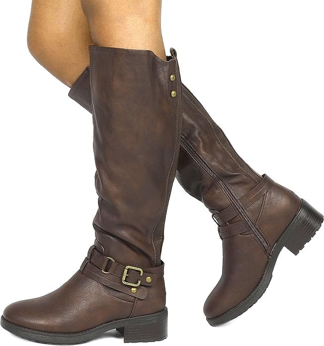 DREAM PAIRS Women&rsquo;s Knee High Winter Boots