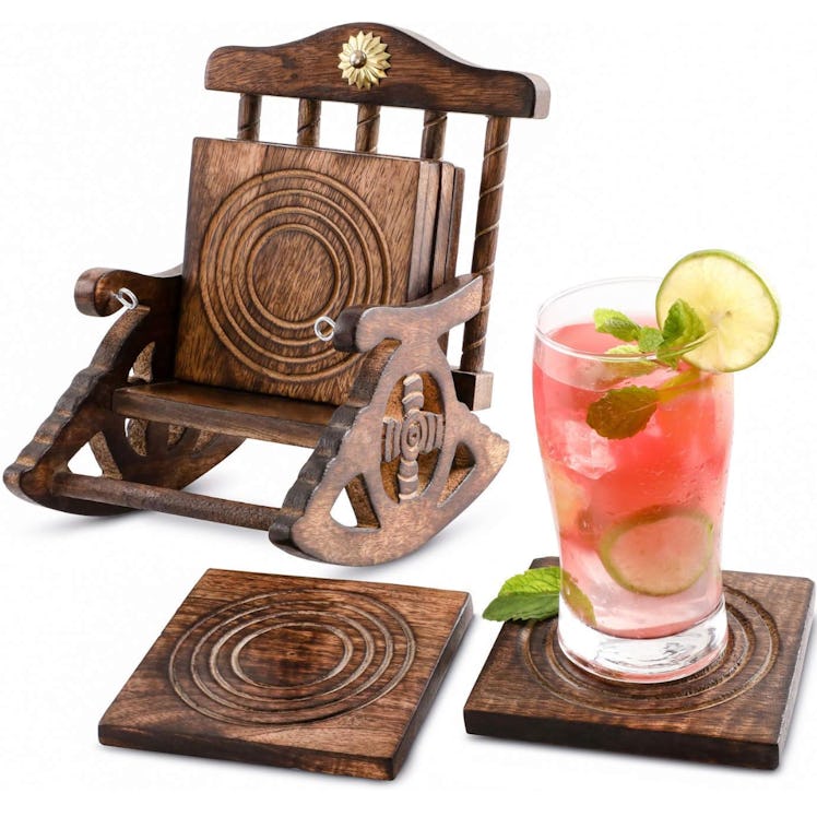 Divit Wooden Coasters