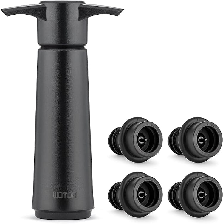 WOTOR Wine Saver Vacuum Stoppers (4-Pack)