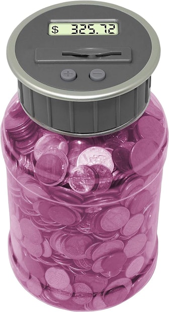 Teacher's Choice Digital Coin Bank Savings Jar