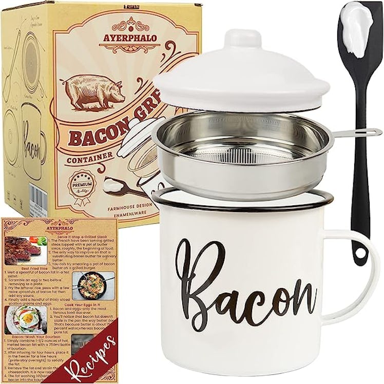 Ayerphalo Bacon Grease Container