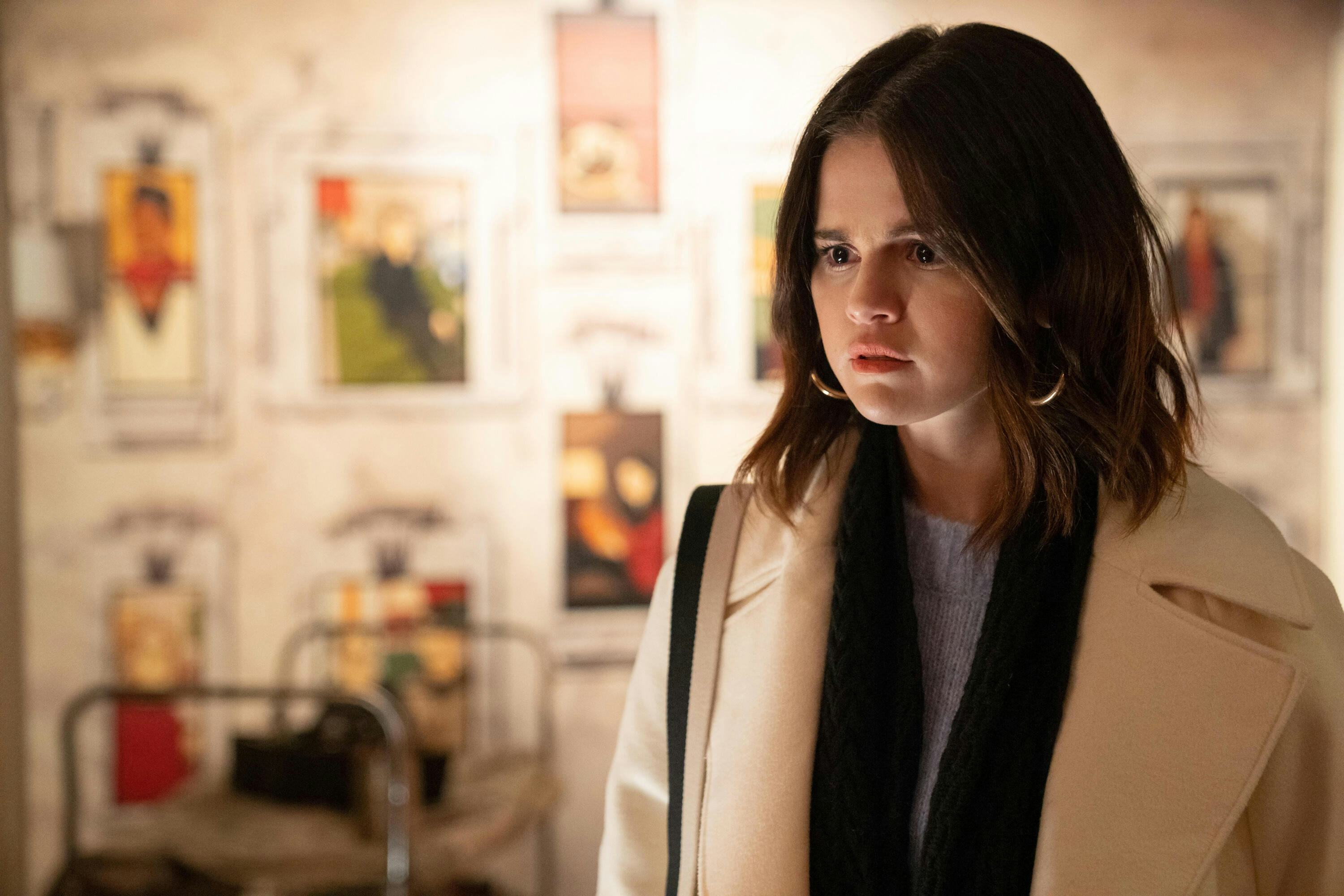 Selena Gomez as Mabel Mora in Only Murders In The Building.