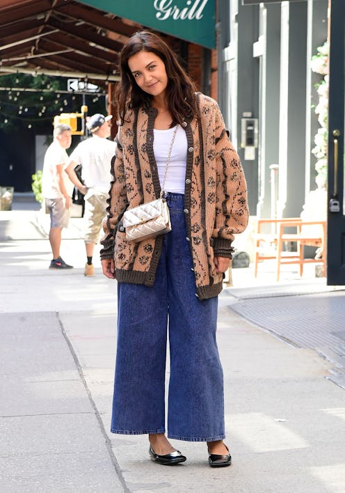 katie holmes ballet flats