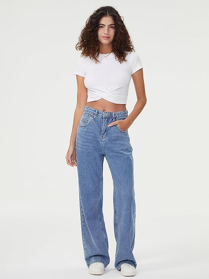 HDLTE Wide Leg Jeans