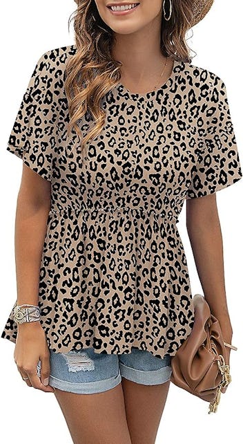 TASAMO Peplum Top