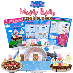 hasbro x i'm the chef too peppa pig muddy puddle cookie pies