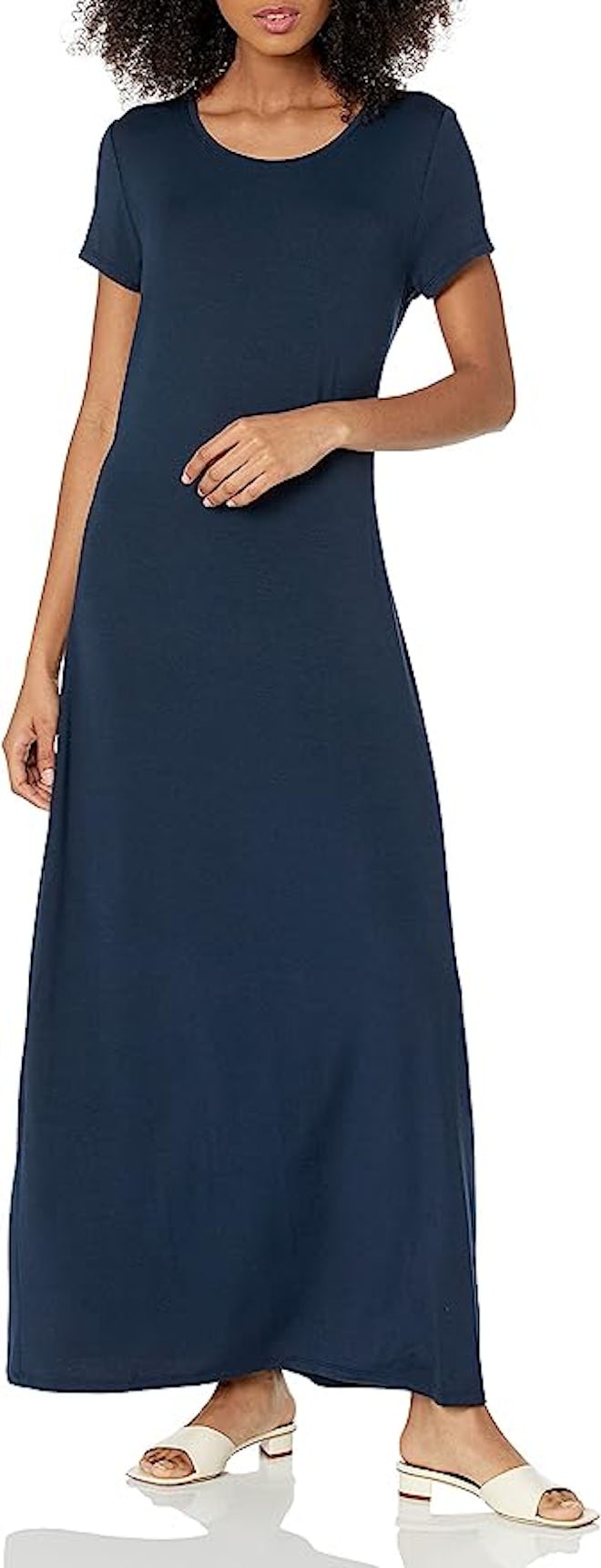 Amazon Essentials Short-Sleeve Maxi Dress