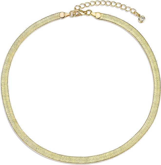 CHESKY 14K Plated Snake Chain Necklace
