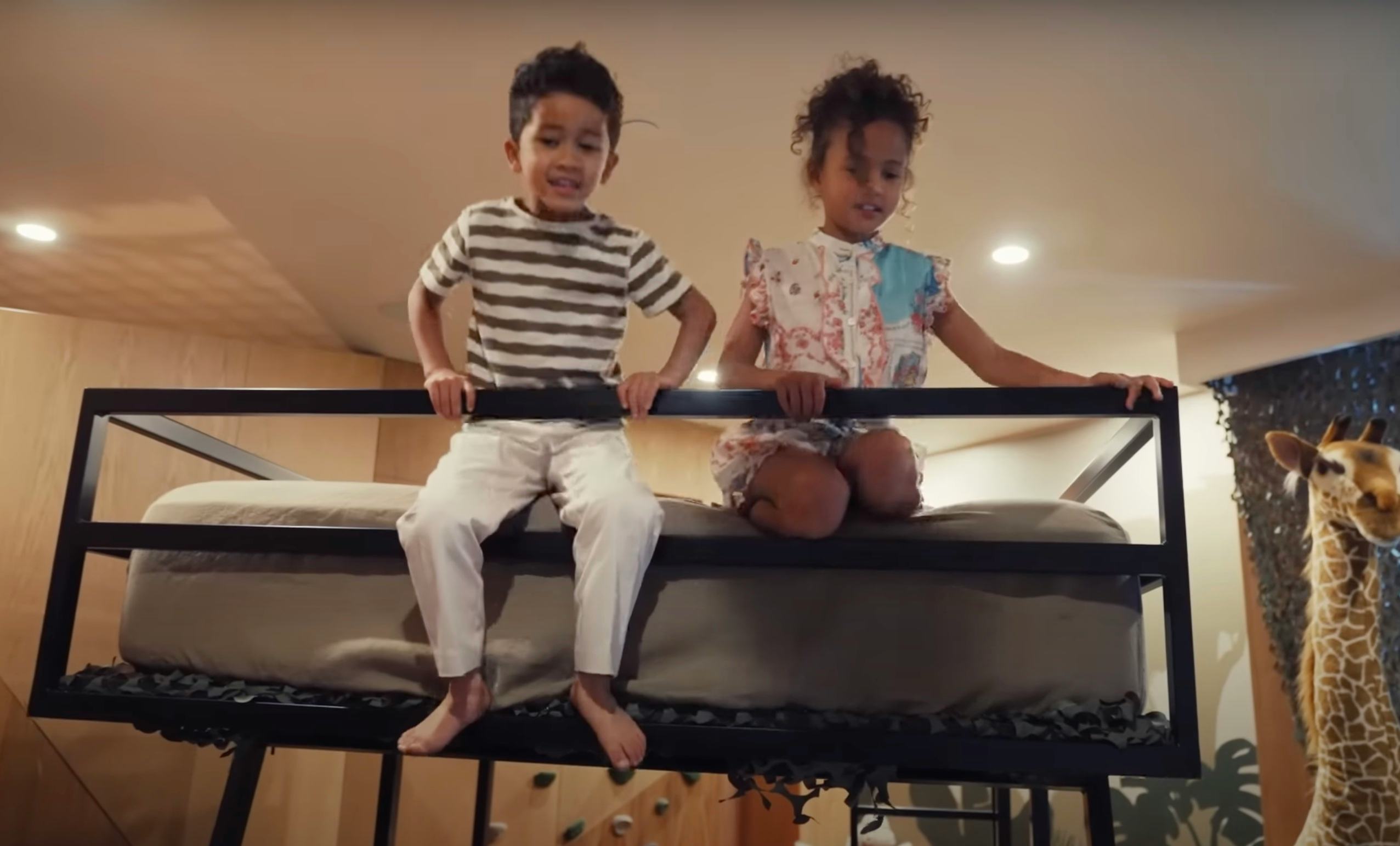 John Legend & Chrissy Teigen Give Tour Of Their Kids' Bedrooms