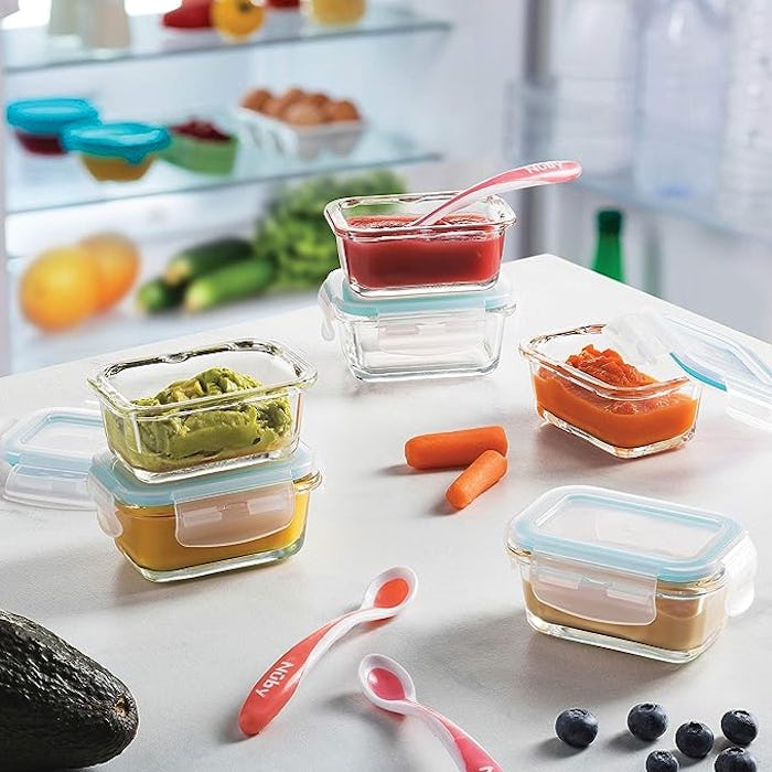 FineDine Superior Glass Food Storage Containers (Set of 6)