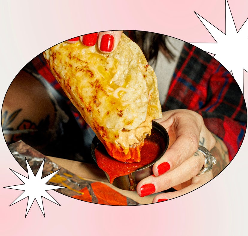 I tried Taco Bell's new Grilled Cheese Dipping Tacos that taste like TikTok's viral birria tacos.