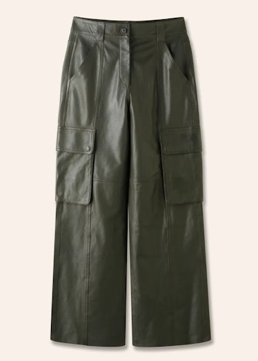 me + em Leather Combat Pant Italian Veg Tan By-Product Leather