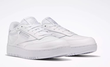 white reebok sneakers