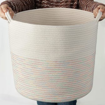 COSYLAND Large Woven Storage Basket